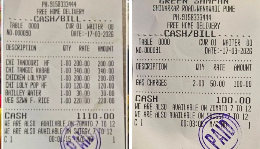 Wanowrie Hotel Under Scrutiny Over Extra Charge on Bill