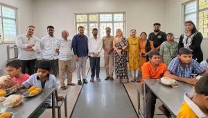 Alphonso Mango Distribution Brings Joy to Blind School Students in Koregaon Park