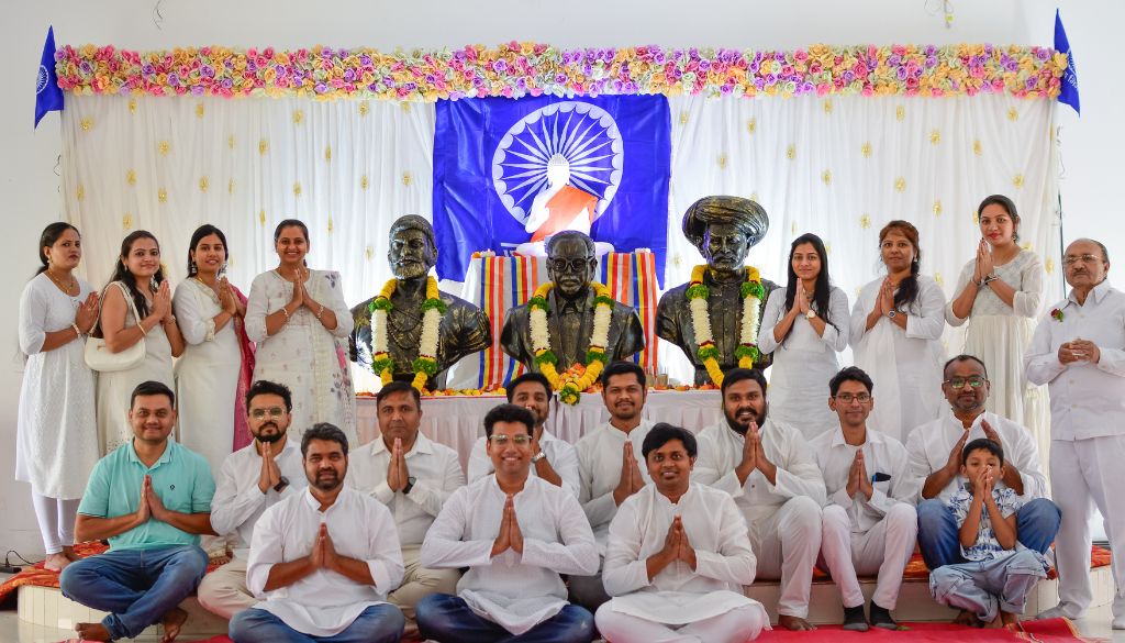 Ambedkar Jayanti 2026 Celebrated with Grand Procession at Pride World City Pune