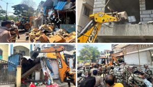 Illegal Structures Razed in Pimple Gurav, Navi Sangvi as PCMC Intensifies Anti-Encroachment Drive