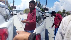 Indian Tourists Asked to Clean Gutkha Stains