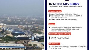 Key IT Corridor in Hinjewadi Hit by Traffic Curbs Till April 26