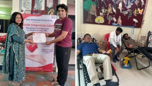 Kidz Kingdom School Hosts Blood Donation Camp