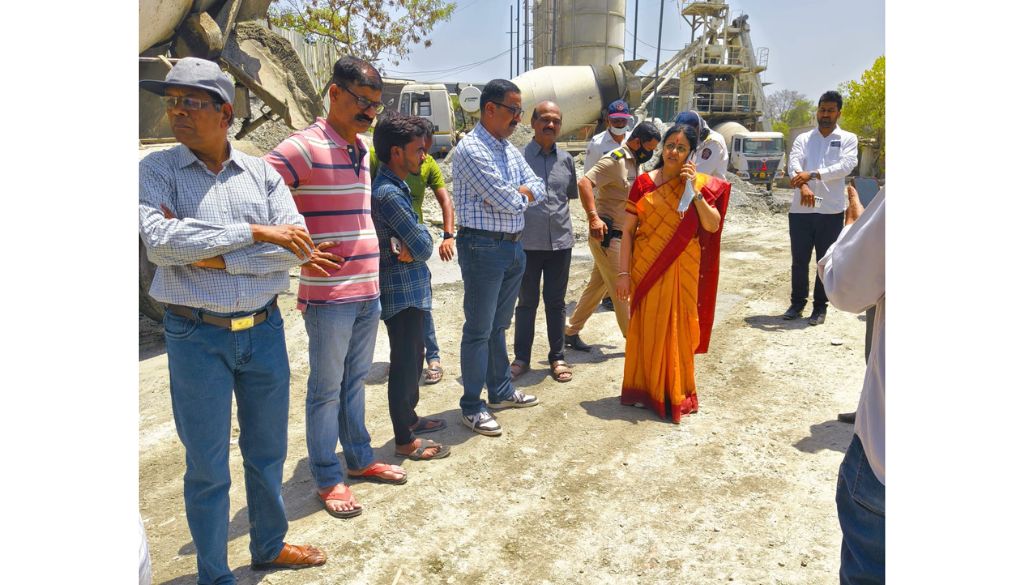 MP Medha Kulkarni Flags Violations at RMC Plants