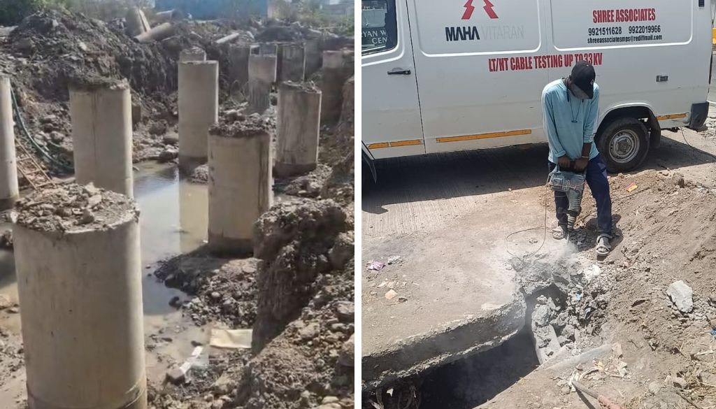 Metro Work Damages Power Cable, 572 Consumers in Hinjawadi Without Electricity for 22 Hours