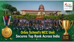 Orbis School’s NCC Unit Secures Top Rank Across India
