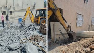 PCMC Razes Illegal Structures in Rahatani, Clears 88 sq m Area