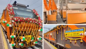 PM Narendra Modi Flags Off Banaras–Pune Amrit Bharat Express from Varanasi