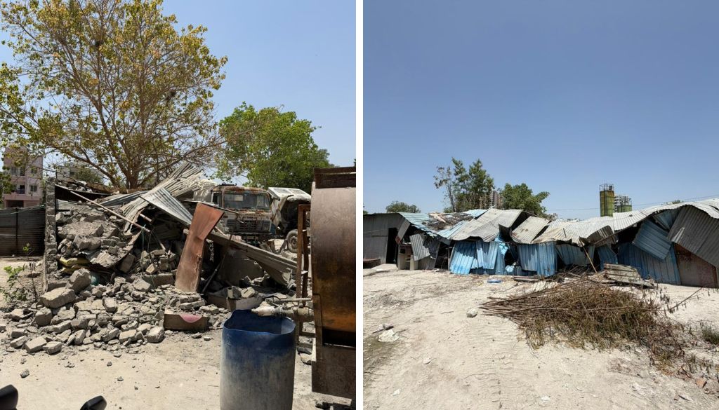 PMC Demolishes Illegal RMC Plants in Undri-Handewadi