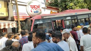 PMPML Bus Loses Control, Rams Into Shop at Appa Balwant Chowk