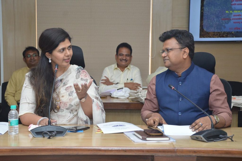 Pankaja Munde Calls for Eco-Friendly Mula-Mutha River Rejuvenation