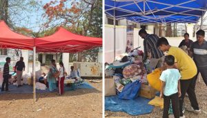 Pune Donation Drive Wagholi Camp Collects Clothes