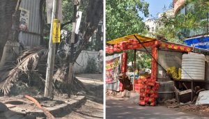 Pune Footpath Issue