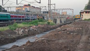 Pune Yard Remodelling Begins; Work on Platforms 11 & 12 Underway