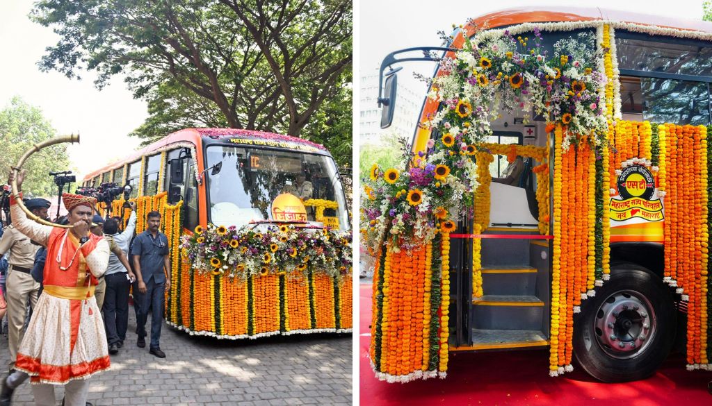 Pune–Baramati Rajmata Jijau Bus Service Gets Good Response