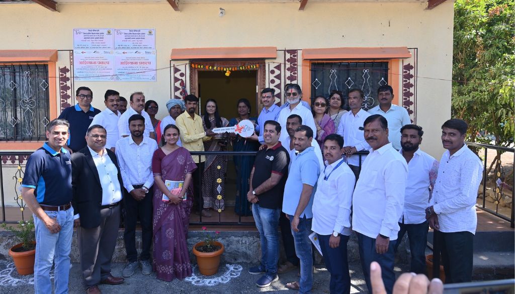 Rotary Club’s Project Aashiyana Completes 37 Houses for Katkari Families in Bhor