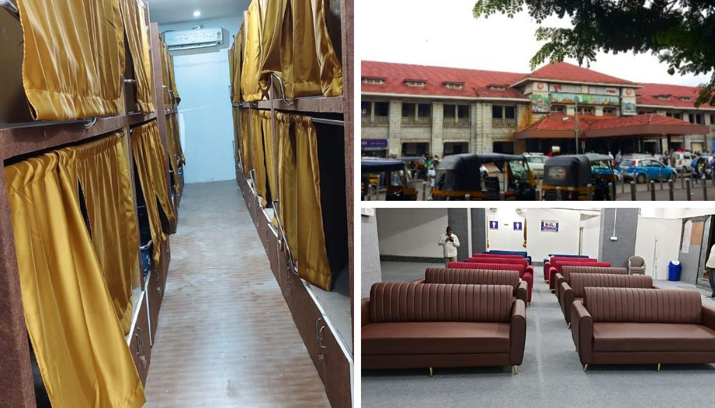 Sleeping Pods, AC Executive Lounge Open at Pune Railway Station