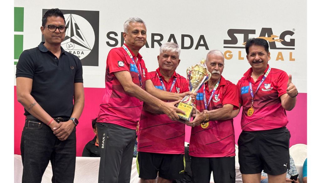 Srinivas wins 80+ singles title, Maharashtra women assert