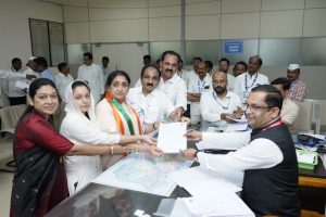 Sunetra Pawar Files Nomination, Calls for Unity after Ajit Pawar’s Death
