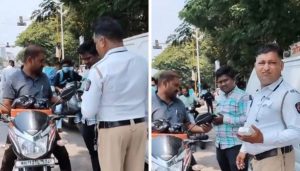 Traffic Cops Collect Money for Challans in Personal Accounts, Face Suspension After Video Goes Viral