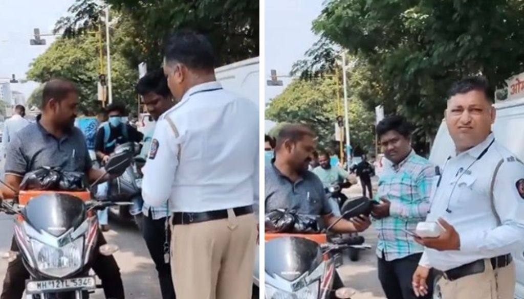 Traffic Cops Collect Money for Challans in Personal Accounts, Face Suspension After Video Goes Viral