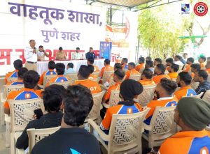 Traffic Police Hold Session for Swiggy Delivery Partners in Yerwada