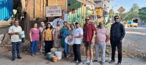Undri Residents Queue with Buckets as Tanker Strike Hits Supply
