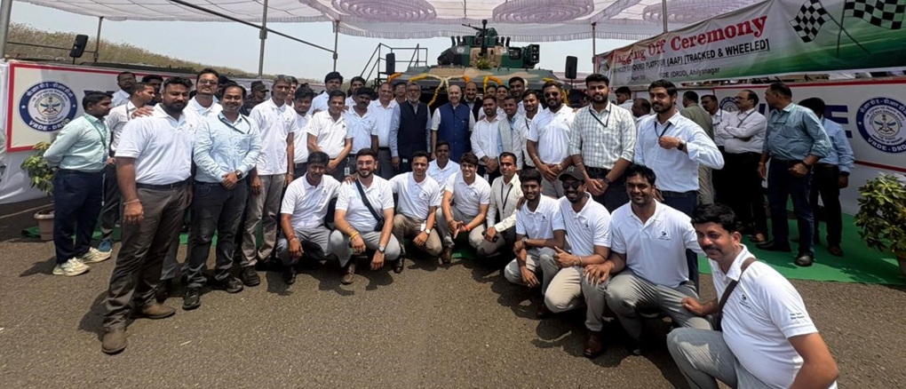VRDE (DRDO) and Bharat Forge Flag-off Vikram VT 21_25.04.26