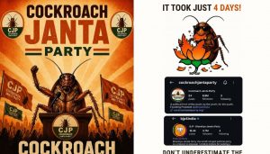 Cockroach Janta Party’s X Account Withheld in India After Viral Social Media Surge