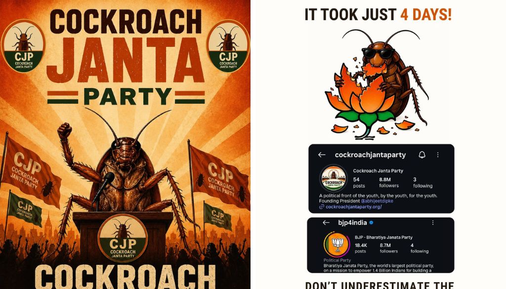 Cockroach Janta Party’s X Account Withheld in India After Viral Social Media Surge