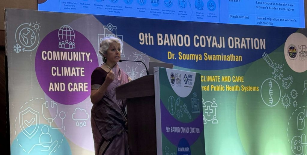Dr Soumya Swaminathan