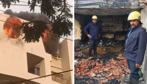 Fire Breaks Out at Kalyani Nagar’s Sky Lounge Building
