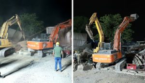 Illegal Religious Structures Razed by PCMC During Overnight Demolition Drive Across Chikhali, Kudalwadi Areas