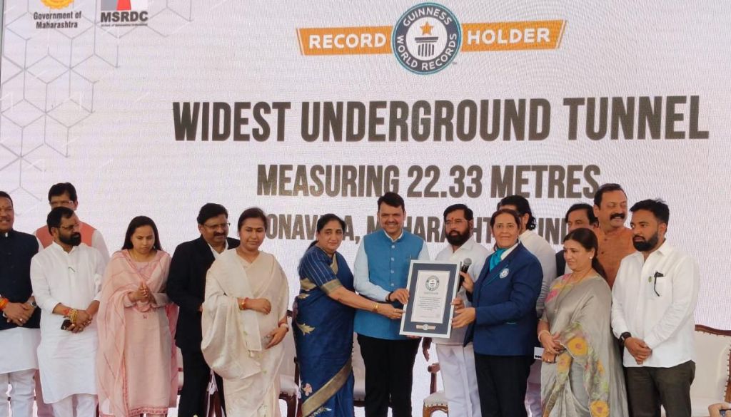 India’s Widest Road Tunnel on Mumbai–Pune Expressway Enters Guinness World Records