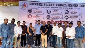 Kharadi Residents Hold Hunger Strike Over PMC Supply Failure