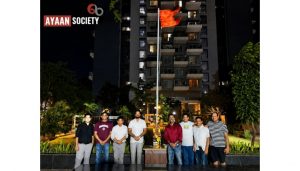Maharashtra Day Celebrated with Enthusiasm at Ayaan Society in Wagholi, Pune