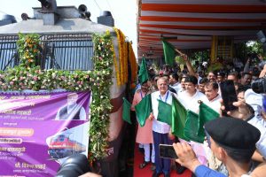 Nagpur–Madgaon Express Regularised, Inaugural Service Flagged Off from Nagpur