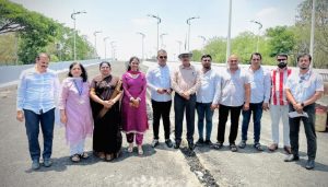 Rakshak Chowk Flyover Nears Completion