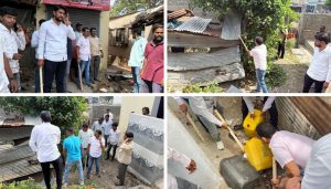 Shiv Sena Destroys Illegal Liquor Dens in Hadapsar