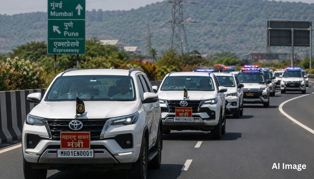 Smaller VIP Convoys in Pune After State Orders Cut in Government Expenditure