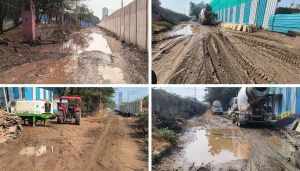 Sopan Baug Residents Allege PMC Neglect as Muddy Roads Trigger Accidents