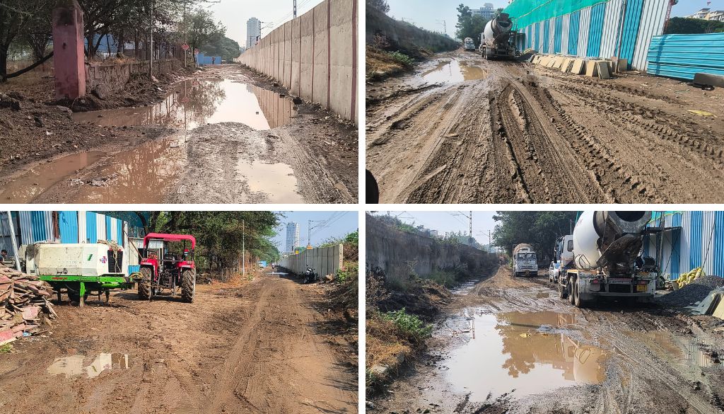 Sopan Baug Residents Allege PMC Neglect as Muddy Roads Trigger Accidents