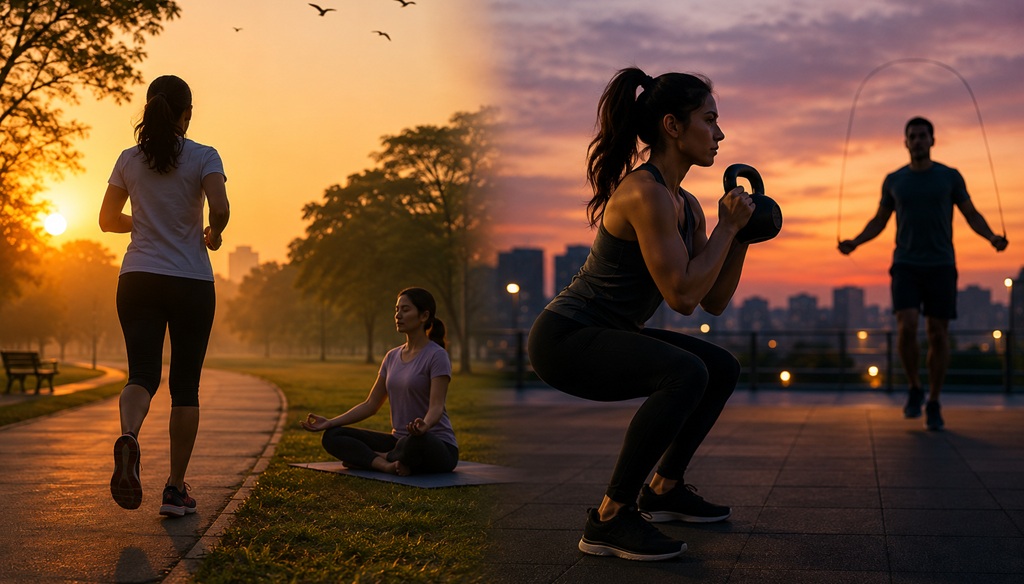 women exercise fitness