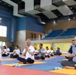 12th International Yoga Day Celebrated with Enthusiasm at Savitribai Phule Pune University