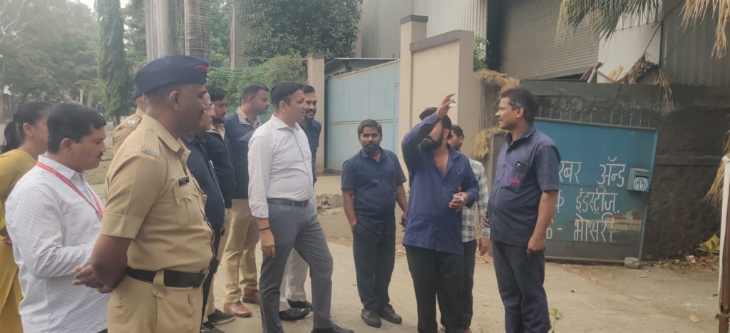 Ahead of Monsoon, PCMC Chief Inspects Ongoing Desilting Works