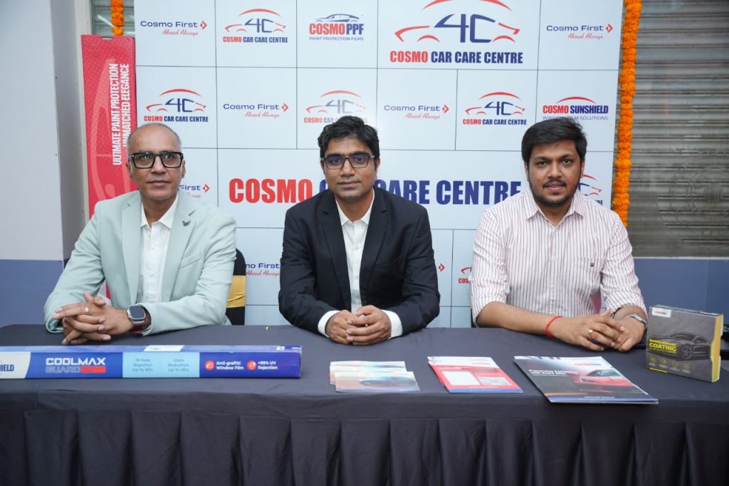 CENTRE - Mr Abhineesh Das, Business Head, Cosmo Consumer, at the launch of the 4C Center in Pune