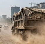 Uncovered Debris Trucks Worsen Dust Pollution Across Pune, Residents Raise Alarm