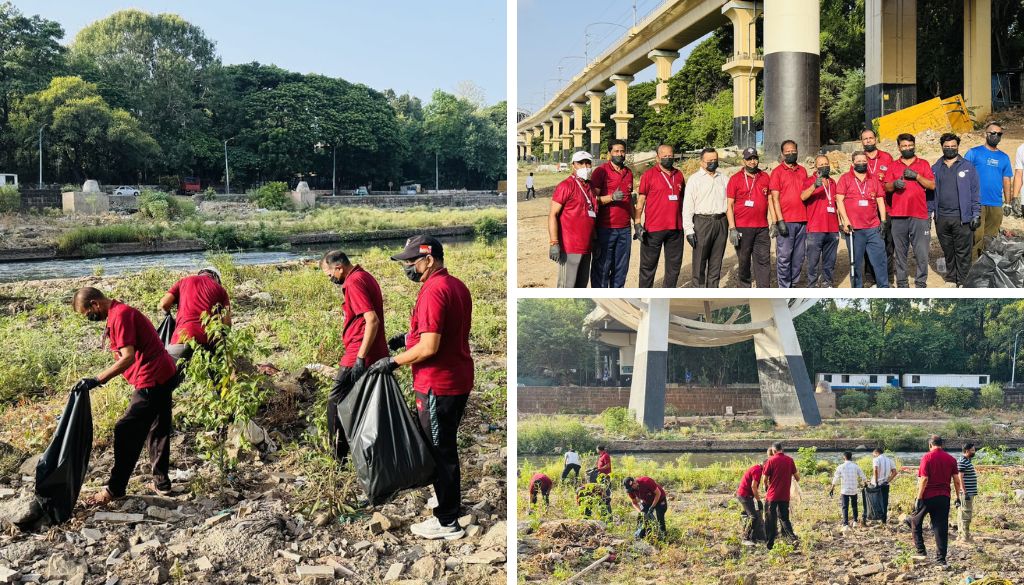 Environmental Enthusiasts Join Hands for Mutha River Clean-Up Drive in Pune