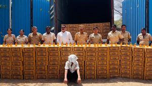 Excise Dept Seizes 1,200 Boxes of Whisky, Truck Worth Rs 1.35 Crore