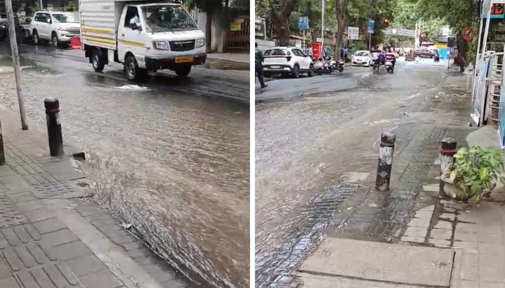 Fergusson College Road Pipeline Burst